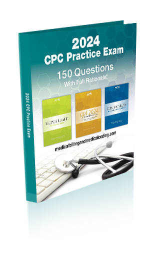 CPC Practice Exam - Medical Coding Study Guide product image