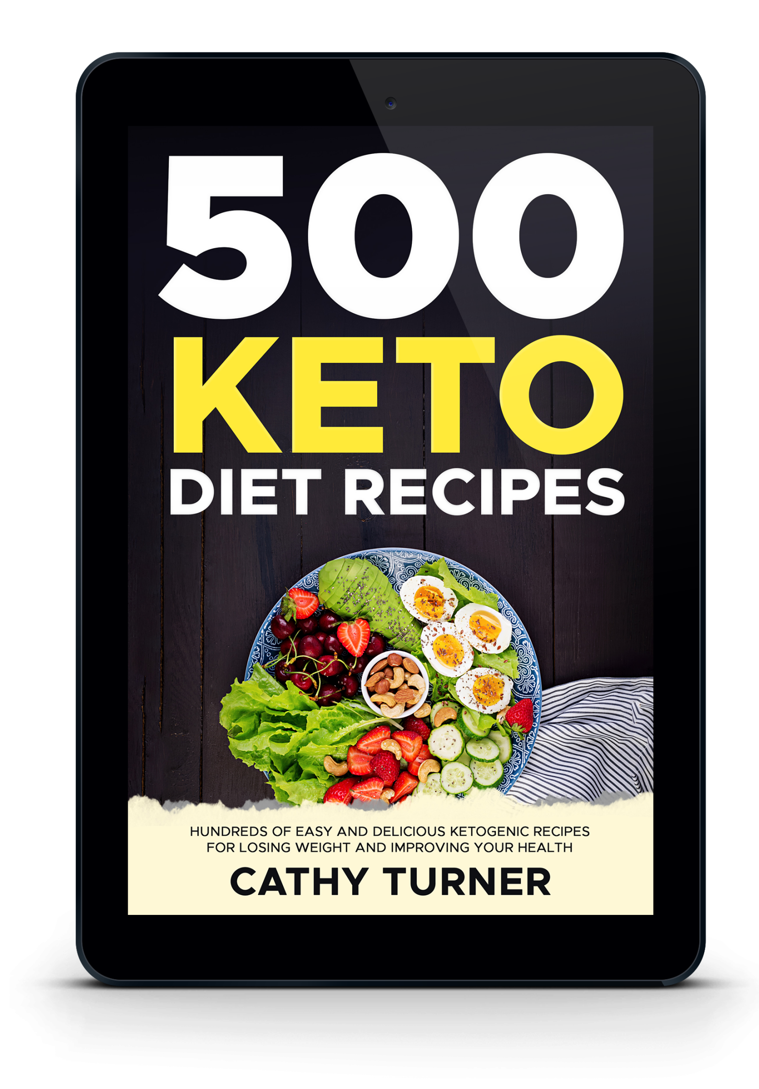 500 Delicious Keto Recipes Cookbook product image